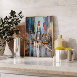 Times Square Print, Art, Poster, Art Print, New York Travel Print - thumbnail 3