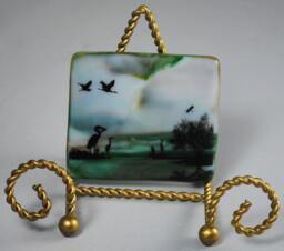 Fused Glass Mini Sculpture Ooak