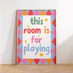 Kids Fun Educational Prints - Abc Alphabet Numbers Count To 20 Toddler Children's Poster Playroom Bedroom Decor Colourful Wall Art - thumbnail 3