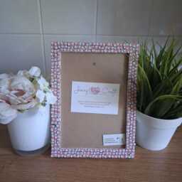 Popcorn Bucket Clay Slices Photo Frame 5 X 7 Inches - thumbnail 4
