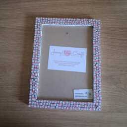 Popcorn Bucket Clay Slices Photo Frame 5 X 7 Inches - thumbnail 3