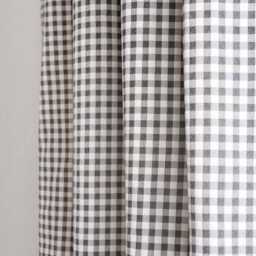 Marley Plaid Chenielle Curtain, Semi-Blackout Curtain For Livingroom, Custom Panel, Drapery, Extra Long, 1Pc - thumbnail 3