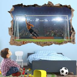 Goalkeeper Save Football Wall Decal Sticker Mural Poster Print Art Kids Bedroom Home Decor Gd2 - thumbnail 2