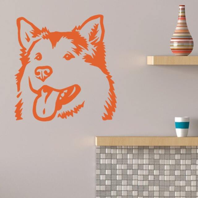 Decal Alaskan Malamute Dog Wall Vinyl Sticker Home Decor - image 1