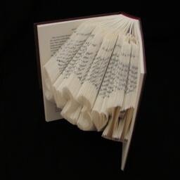 Anniversary - Commemorative Date Mm-Dd-Yy Boyfriend Girlfriend Husband Wife Folded Book Art Sculpture - thumbnail 2