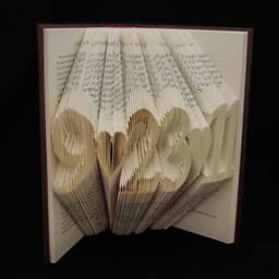 Anniversary - Commemorative Date Mm-Dd-Yy Boyfriend Girlfriend Husband Wife Folded Book Art Sculpture - thumbnail 3