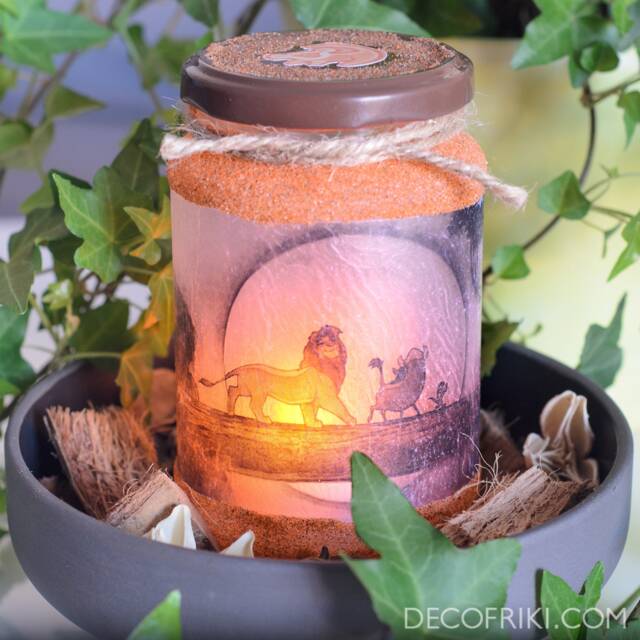 The Lion King Candle Holder - Hakuna Matata Decor - image 1