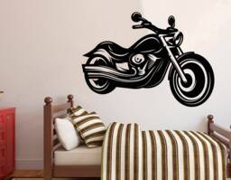 Motorcycle Wall Decal Removable Dirt Bike Art 4275 - thumbnail 1