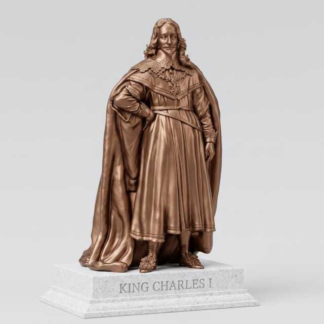 King Charles I Statue - Historical Royal Collectible - image 1