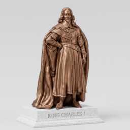 King Charles I Statue - Historical Royal Collectible