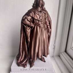 King Charles I Statue - Historical Royal Collectible - thumbnail 3