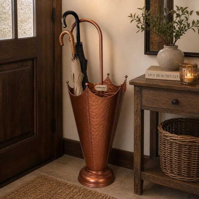 Firana Copper Umbrella Stand - image 1