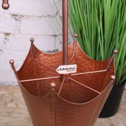 Firana Copper Umbrella Stand - thumbnail 3