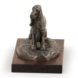 English Cocer Spaniel, Dog Wooden Base Statue, Limited Edition, Artdog - thumbnail 2