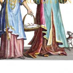 Chinese Costume Heritage Print Decorative Wall Art - thumbnail 4