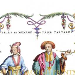 Chinese Costume Heritage Print Decorative Wall Art - thumbnail 3