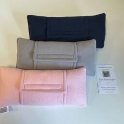 7 Colour Choice Mastectomy Gift Set Cuddle Fleece Post-Op Pillow Chest Surgery Recovery Breast Cancer Cushion Seatbelt - thumbnail 3