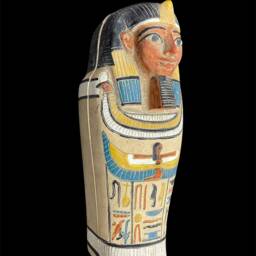 Egyptian Sarcophagus Replica Ancient Egypt Artifact - thumbnail 4