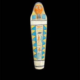 Egyptian Sarcophagus Replica Ancient Egypt Artifact - thumbnail 3