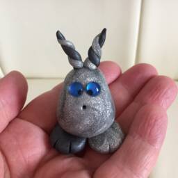 Gorp Little Gloop Cute Polymer Clay Monster - thumbnail 4