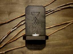 Sigil Of Lucifer Wall Sconce