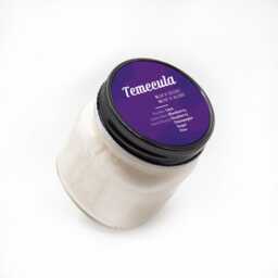 Temecula California Soy Wax Candle, Hand Poured Mason Jar Small Batch Custom Eco Friendly Farmhouse Decor - thumbnail 2