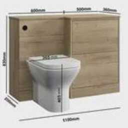 Besoke Rustic Solid Wood Vanity Unit - Washstand