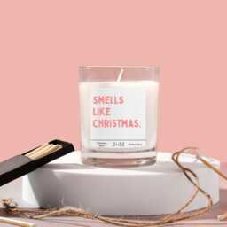 Smells Like Christmas. Christmas Candle. Decor. Funny Candle