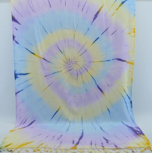 Dye Beach Towel, Turkish Peshtemal, Batik Towel, Surfer Towel, 38''x65 - image 1