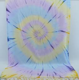 Dye Beach Towel, Turkish Peshtemal, Batik Towel, Surfer Towel, 38''x65 - thumbnail 1