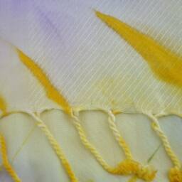 Dye Beach Towel, Turkish Peshtemal, Batik Towel, Surfer Towel, 38''x65 - thumbnail 4