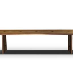 Magnolia Walnut Dining Table With Butterfly Ties - thumbnail 4