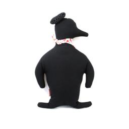 Black Penguin Plush Pillow - thumbnail 2