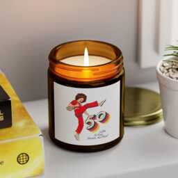 I'm 50 & I Like To Kick, Sally O'malley Is Candle, 50Th Birthday Gift, 50 Year Old, 50Th Gift, Funny Birthday Candle - thumbnail 4