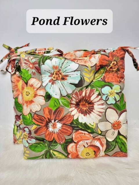 Outdoor, Indoor Seat Cushion Floral, Botanical, Lattice, Geometric, Abstract, Variety Out-Indoor D??cor Cushions - image 1
