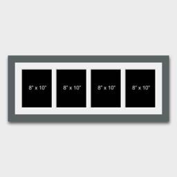 "Multi Photo Picture Frame - Holds 4 8""x10" - thumbnail 1