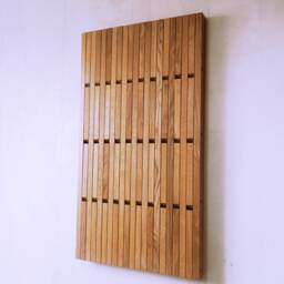 Wall Mounted Organizer - For Shoes & Clothes. Coat Rack. Natural Oak - thumbnail 2