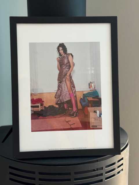 Tracey Emin Portrait Print National Gallery Framed Black Stunning - image 1