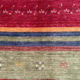 6.8x10 Ft, Luxury Rainbow Design Handmade Wool Rug, Vibrant Living Room Area Decor Fantastic Rug - thumbnail 2