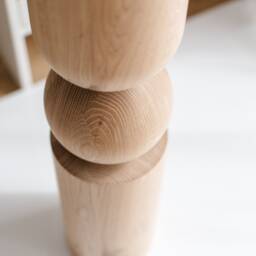 Handmade Wooden Table Legs H690mm Unfinished Ash, Oak, Birch - thumbnail 2