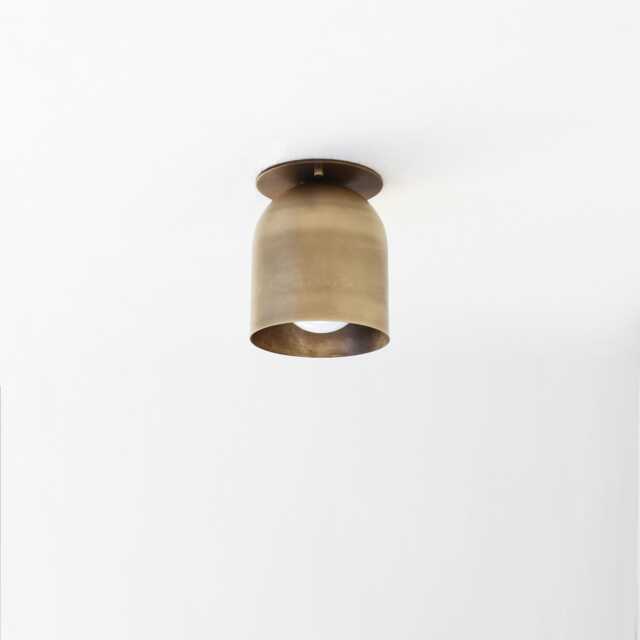 Flush Mount Ceiling Light, Brass Ul Listed No.0116 - image 1