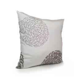 Gray/Off White/Light Gray Throw Pillow Covers, Modern Decorative Cushion Trendy Cotton Blend Cover, Farmhouse Boho Pillowcase - thumbnail 2