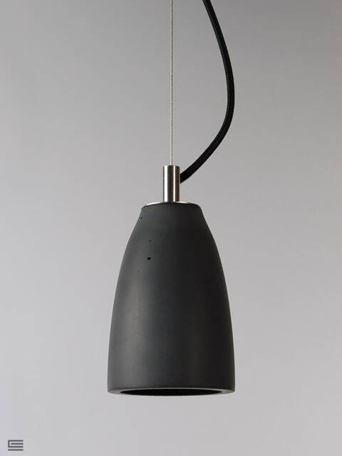 Concrete Hanging Lamp , Industrial Style Led Ceiling Light - image 1