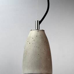 Concrete Hanging Lamp , Industrial Style Led Ceiling Light - thumbnail 3