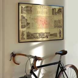 Bogota City Map Print 1890 Vintage Wall Art - thumbnail 3