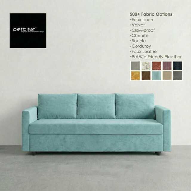 Friheten 3 Seat Sofa Covers, Custom Made Sofa Covers For 3-Seat Sofa-Bed, Friheten Three Seat Bed - image 1