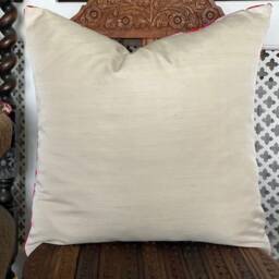 Designers Guild Fabric Piomba Peony Cut Velvet Stipes Pillow/ Bolster Cover - thumbnail 2