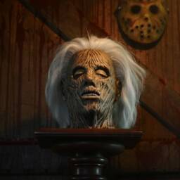 Pamela Voorhees Head Jason Friday 13Th - Horror Bust Mother Sculpture Life Size Replica Camp Crystal Lake Halloween Michael Myers Freddy - thumbnail 2