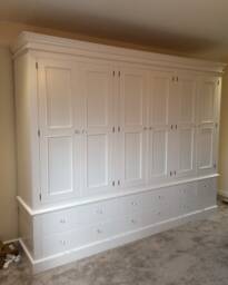 Wardrobe - 6 Door 9 Drawer Edwardian Style - thumbnail 1