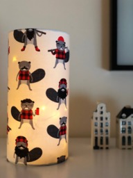 Woodland Nursery Decorations, Lumberjack Decorations Animals Lamp, D??cor Kids Room Forest Decor - thumbnail 1